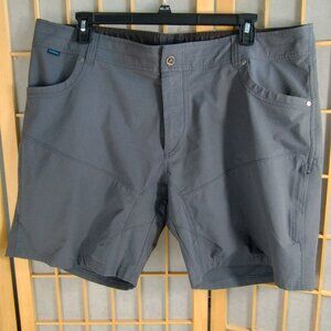 Kuhl Silencr Kargo Hiking Shorts Grey Size 42